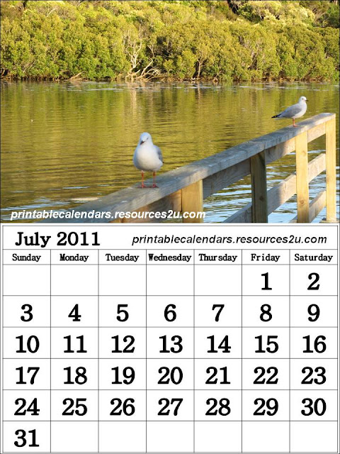 Calendar 2011 July printable printable 2011 calendar. Calendar 2011 July printable