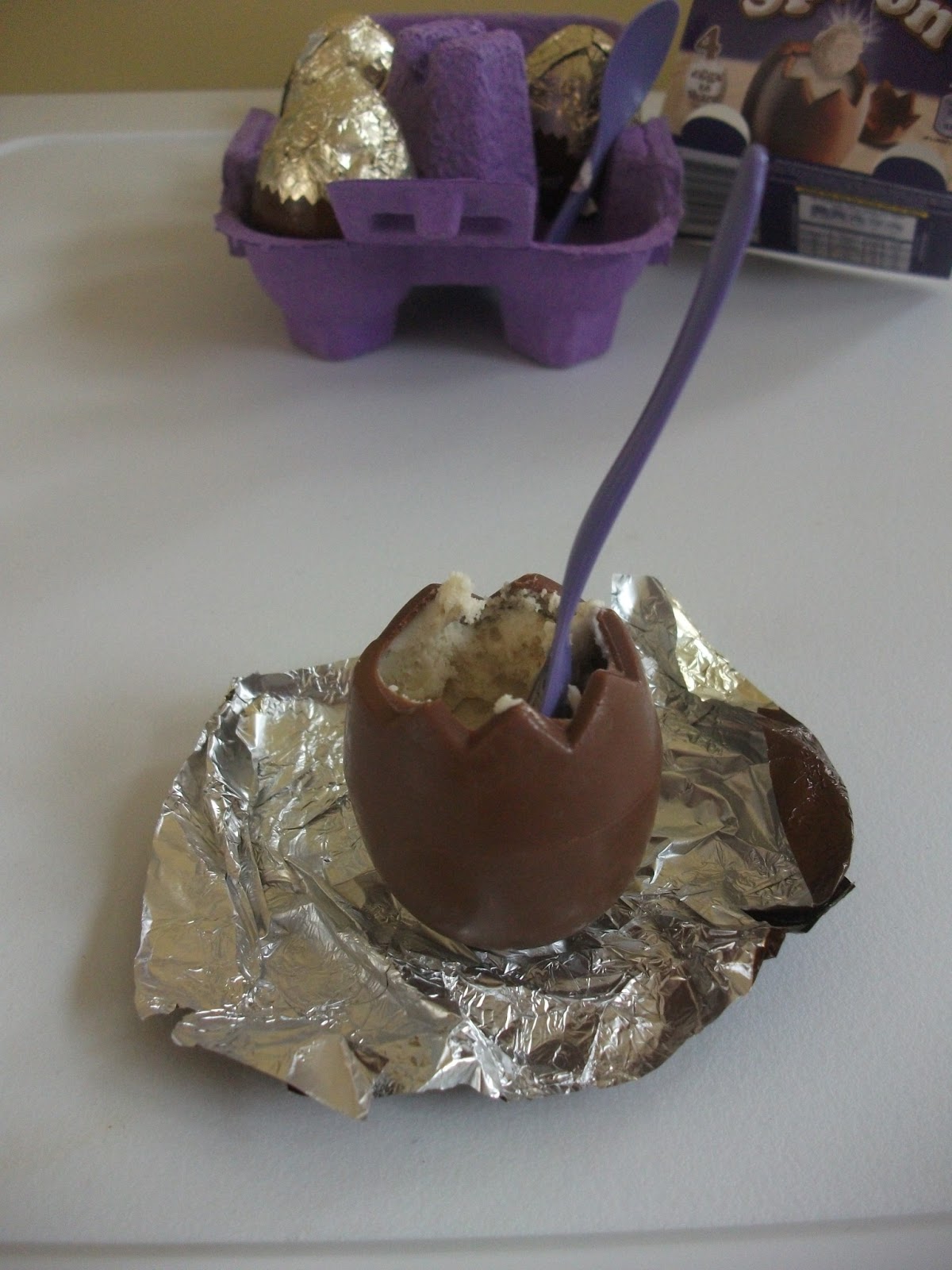 Cadbury Egg 'N' Spoon Milky Mousse (& Marabou Eggs) Review