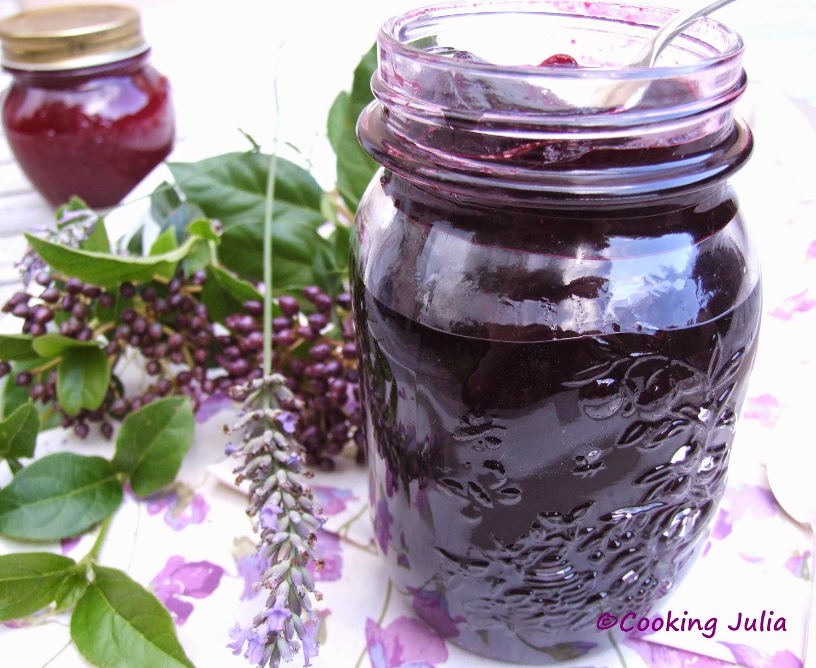 COOKING JULIA CONFITURE DE CASSIS OU GROSEILLES ZÉRO DÉCHET