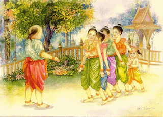 ประเพณีไทย การละเล่น งูกินหาง แม่งูเอ๋ย (เอ๋ย) กินน้ำบ่อไหน.. ประเพณีไทย การละเล่น งูกินหาง แม่งูเอ๋ย (เอ๋ย) กินน้ำบ่อไหน..