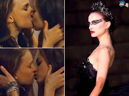 black swan kiss scene. Kissing Girls
