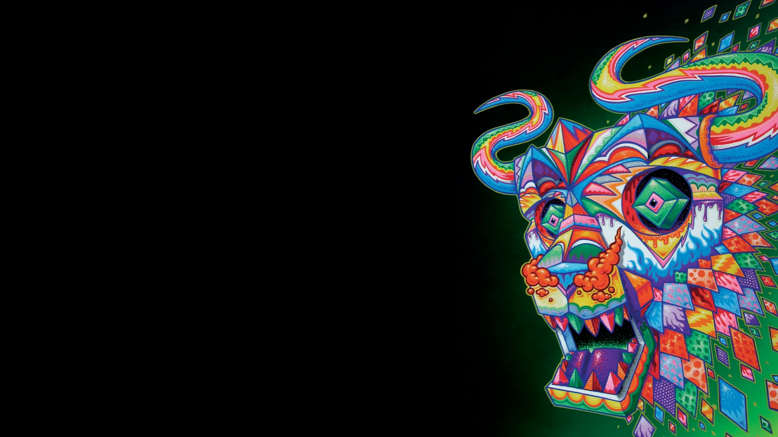 The Daily Desktop Psychedelic Animals!
