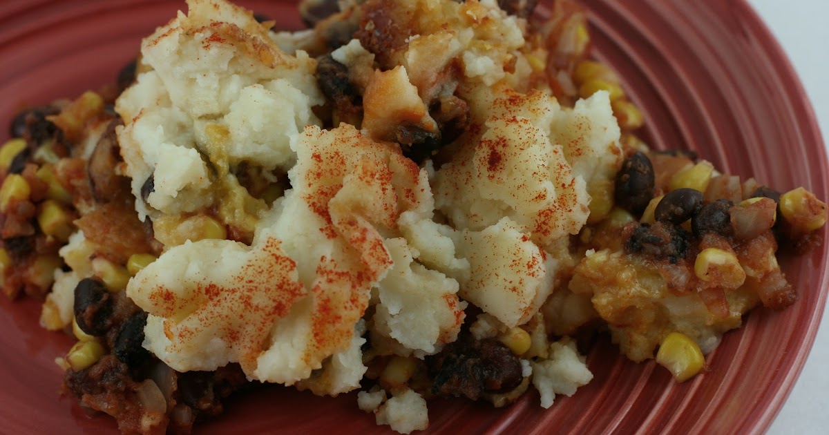 Slow Cooker Vegetarian Chili Shepherd's Pie A Year of Slow Cooking