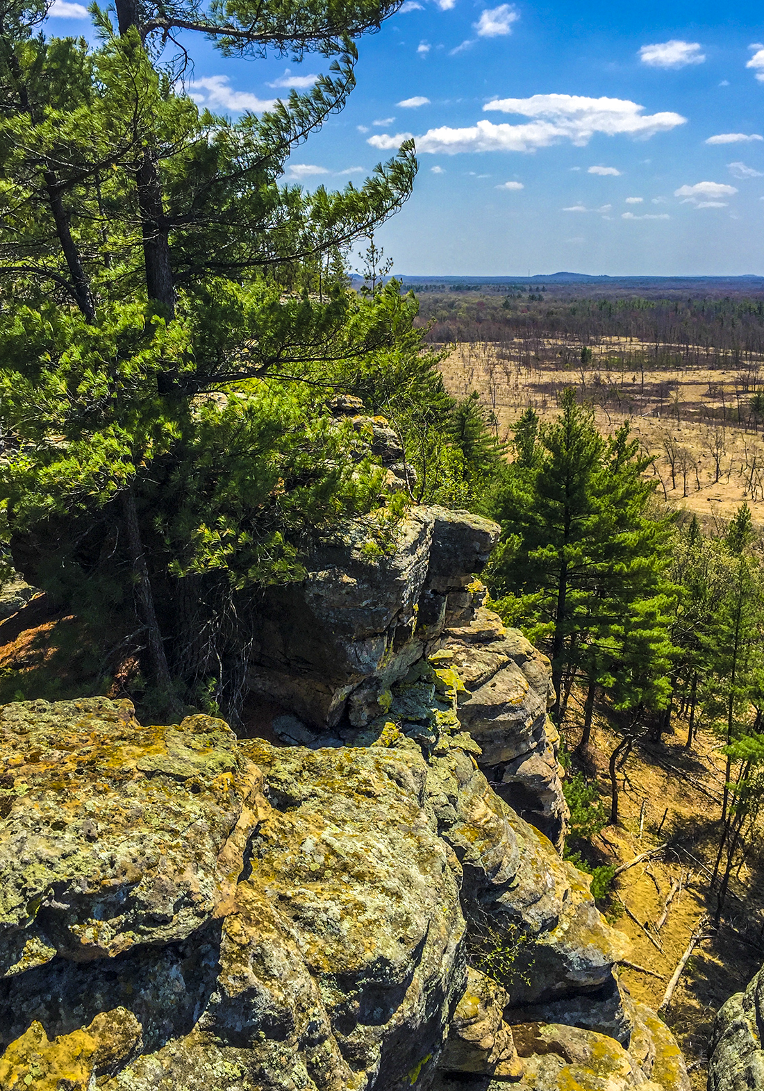Wisconsin Explorer Hiking The Lone Rock Trail at Quincy Bluff