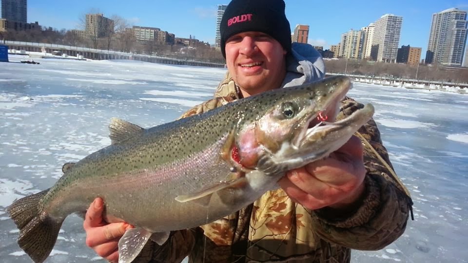 Wisconsin Fishing Reports Milwaukee Harbor Trout Fishing Weekend