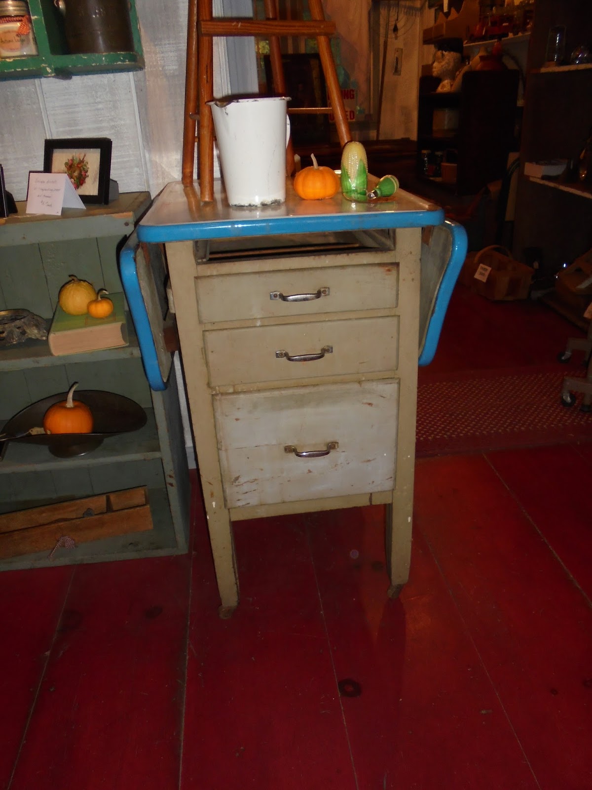 Log Cabin Antiques Gifts Hoosier Helper