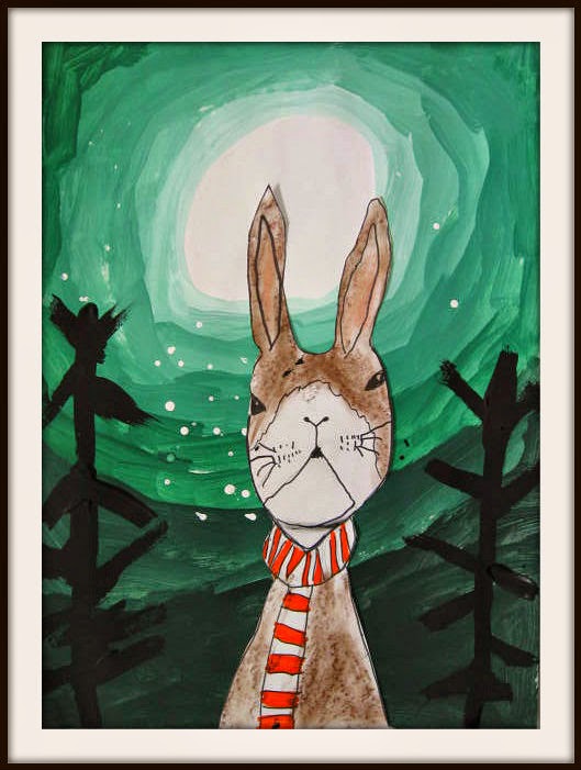 MaryMaking Winter Rabbits with Tints and Shades
