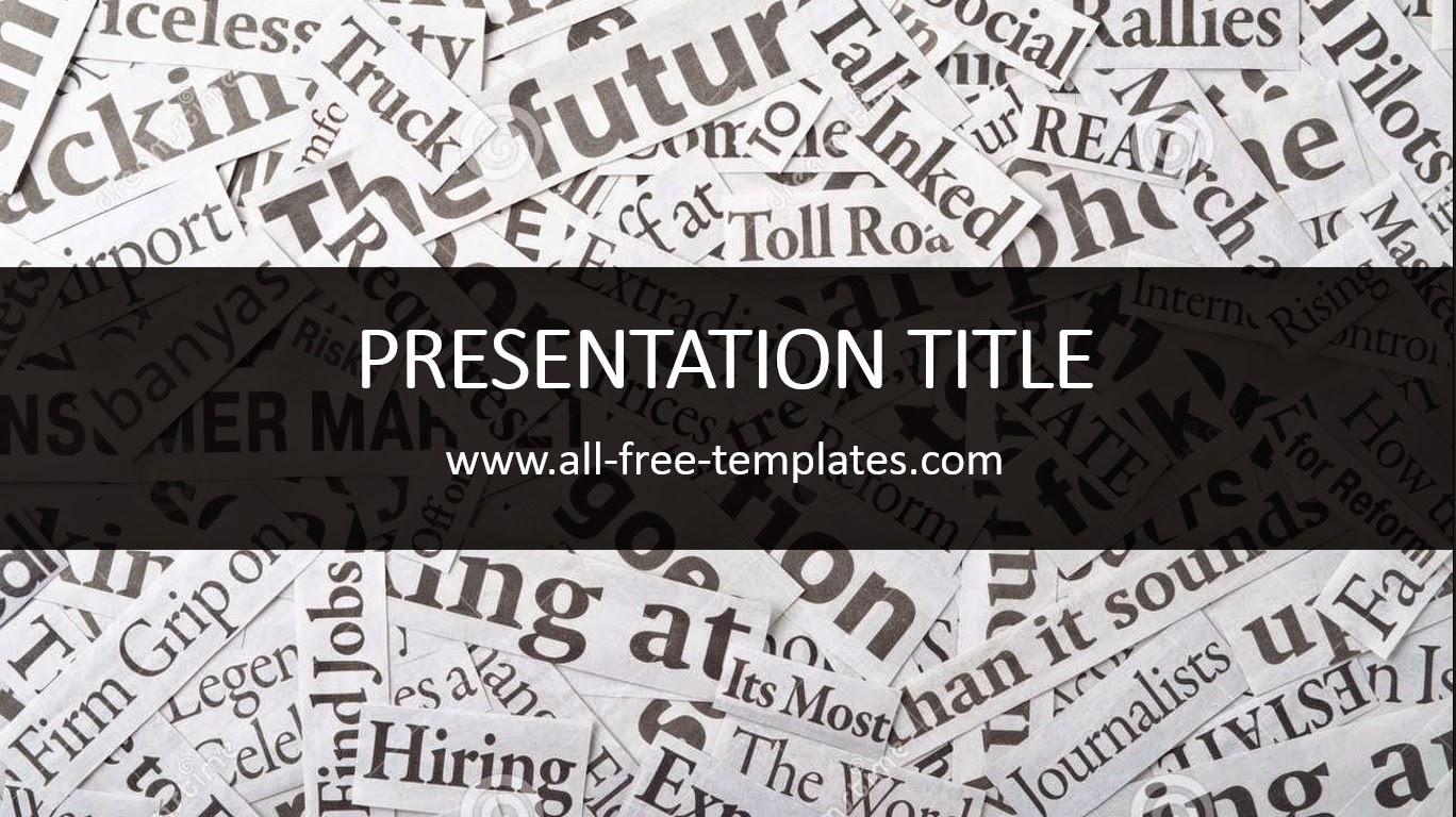 newspaper powerpoint template powerpoint newspaper clipping template