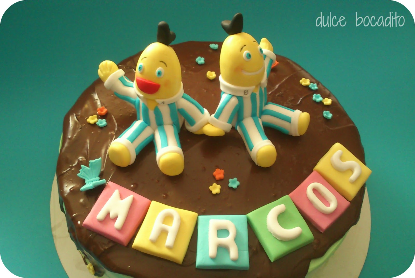 Dulce bocadito ♥ Bananas en pijama la tarta ♥