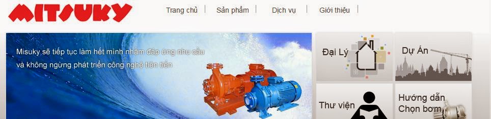 ĐẠI LÝ MÁY BƠM CÔNG NGHIỆP PCCC MITSUKY