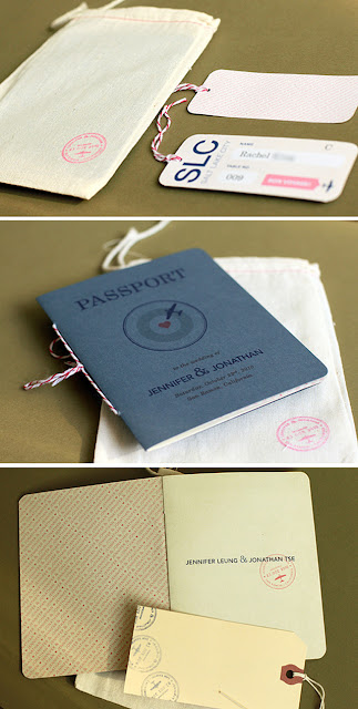 Convite de casamento passaporte Convite de casamento passaporte