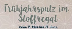 Frühjahrsputz im Stoffregal