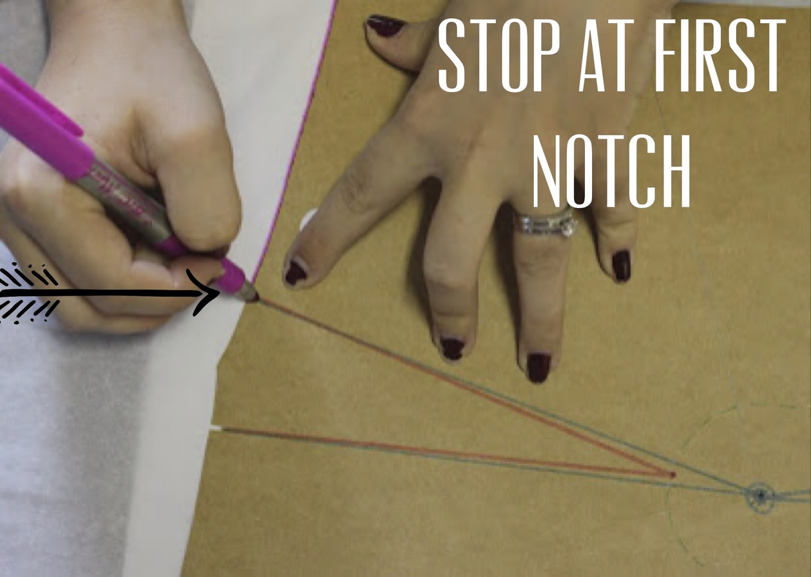 JuliaBobbin Tutorial How To Move Darts without slashing your pattern