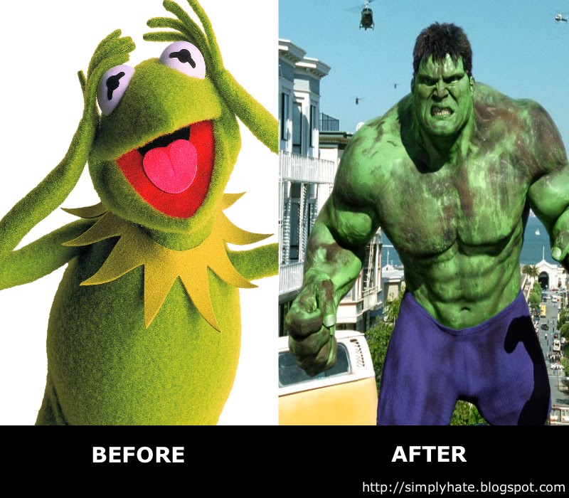 kermit and hulk