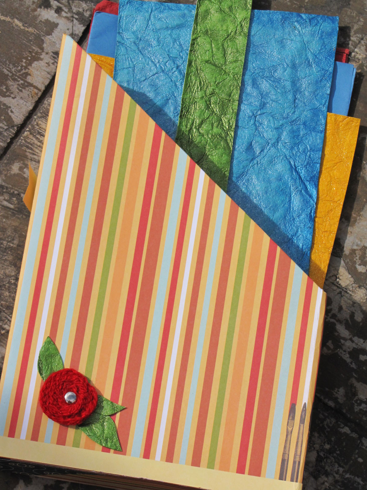 Recycled Project Day3 A File Folder