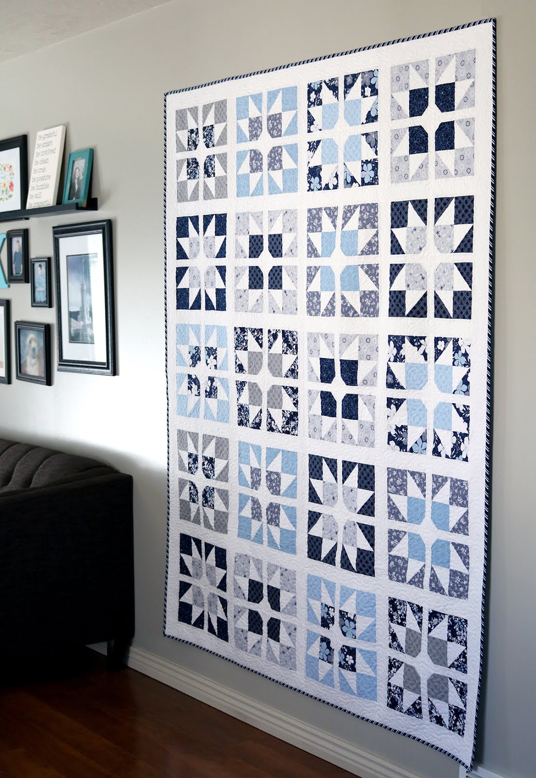 A Bright Corner Something Borrowed Quilt + Split Stars