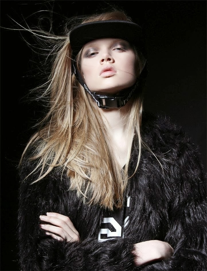 Holly Rose BLK Ad Photoshoot 2014 By Thom Kerr Ad Photoshoot : Holly Rose Photoshot For Thom Kerr BLK 2014 Premiere Issue