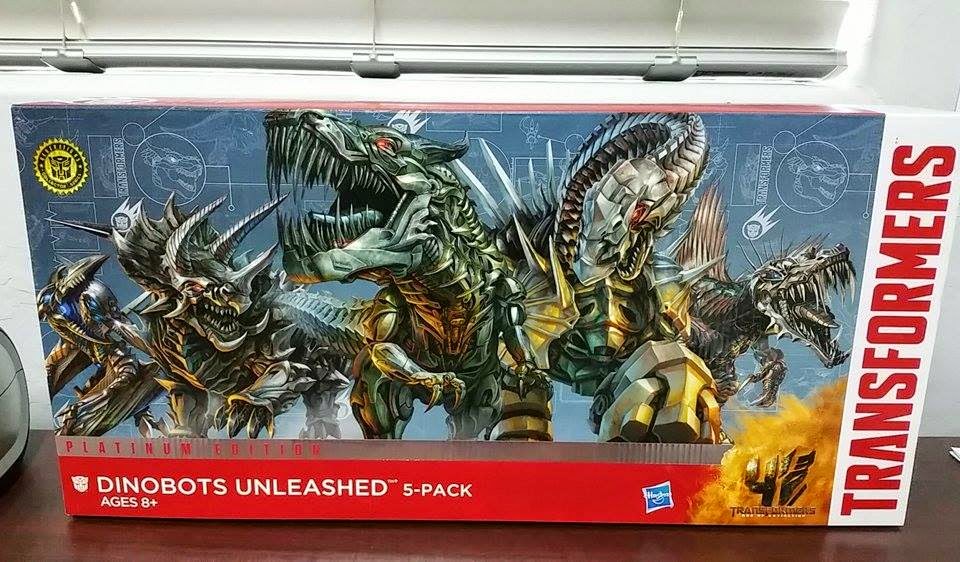 to The Chosen Prime Dinobots Unleashed 5pack now in stock!