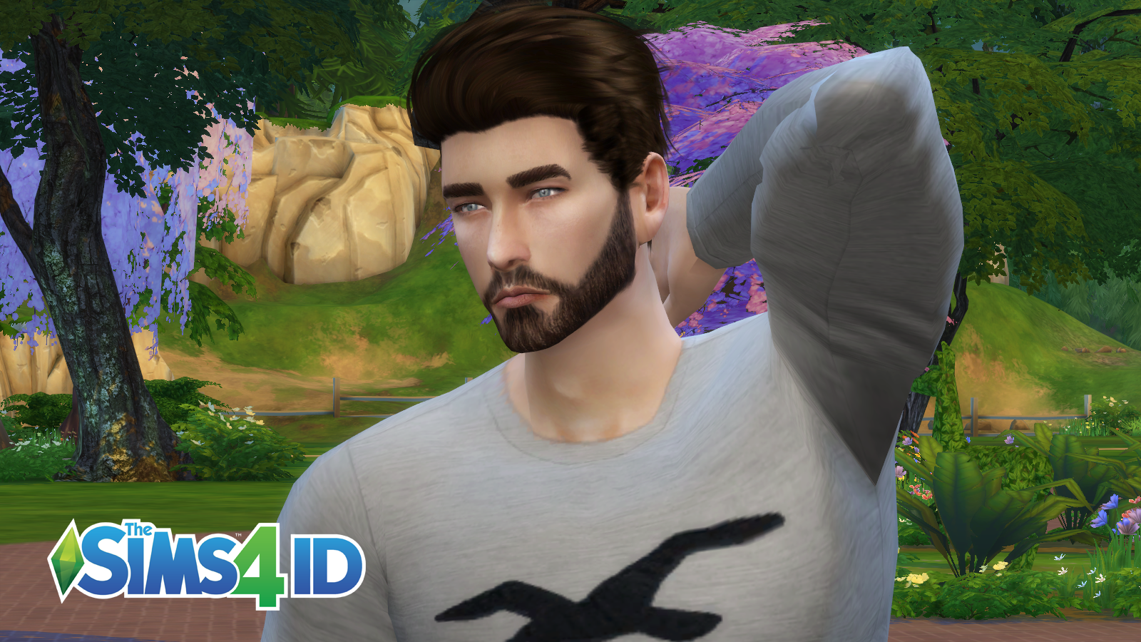 [Beard] Facial Hair Shadow Edited (Medium) - The Sims™ 4 ID