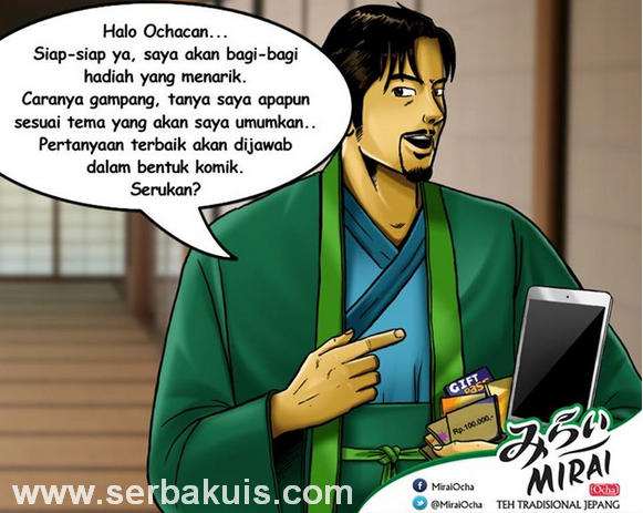 Kuis #MasterOcha Berhadiah Utama iPad Mini