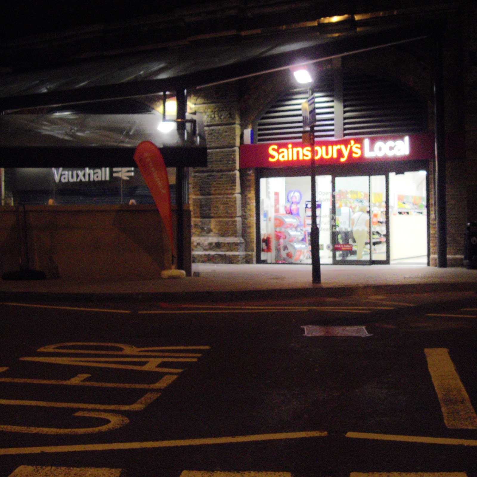 Tradescant Road and South Lambeth Sainsbury's Local now open next to