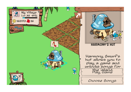 How Do I Build Architects Hut In Smurf Game On Ipod