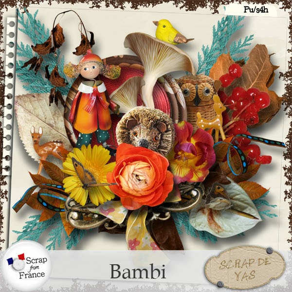 Scrap de Yas : "Bambi"