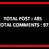 Cara Menampilkan Jumlah Post dan Komentar di Blogger