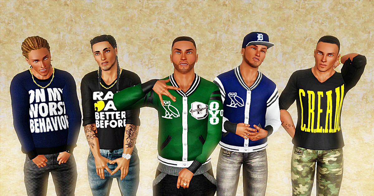 sims 3 cc clothes male