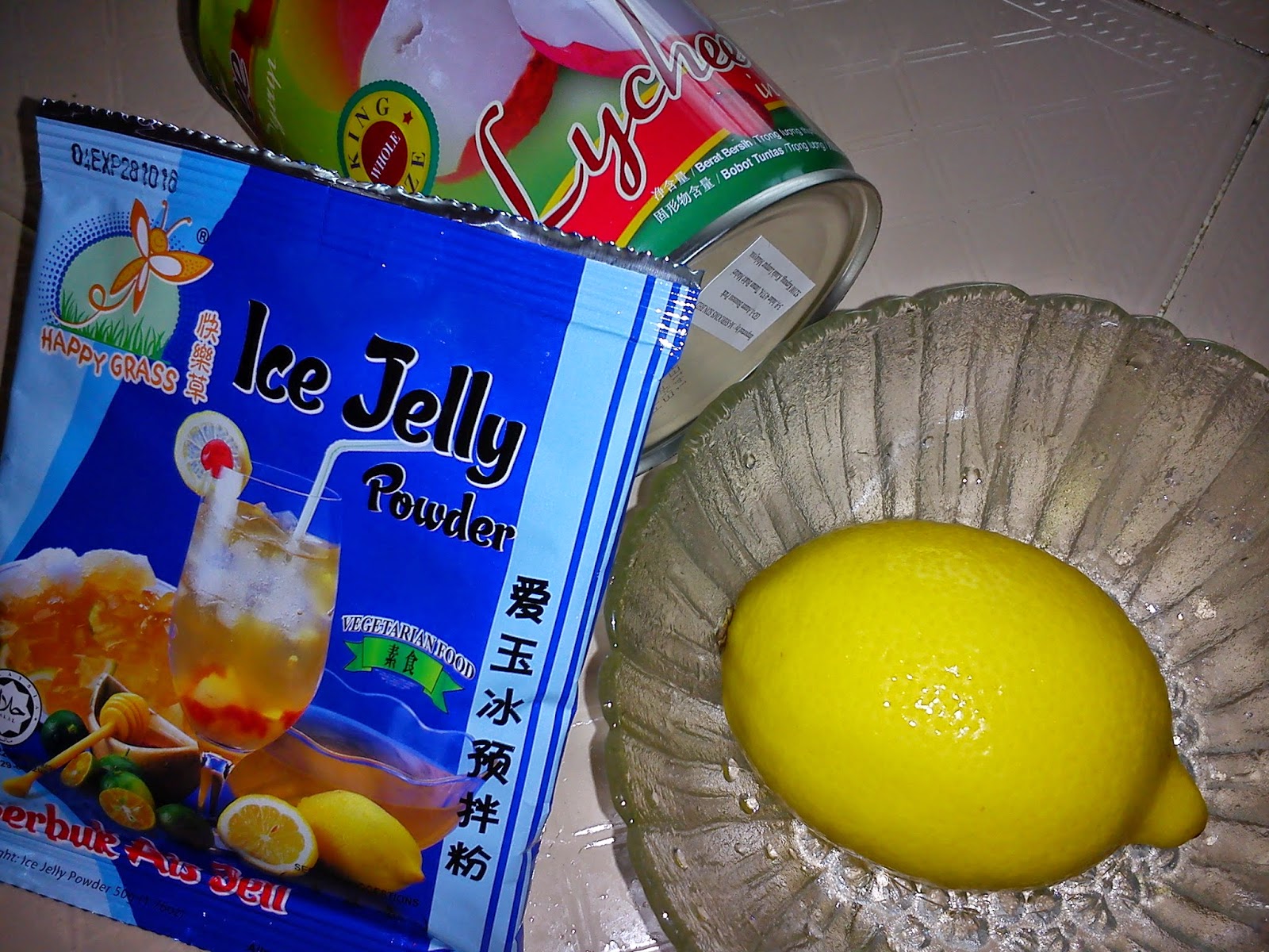Cooking Pleasure LEMONY ICE JELLY DESSERT [愛玉冰]