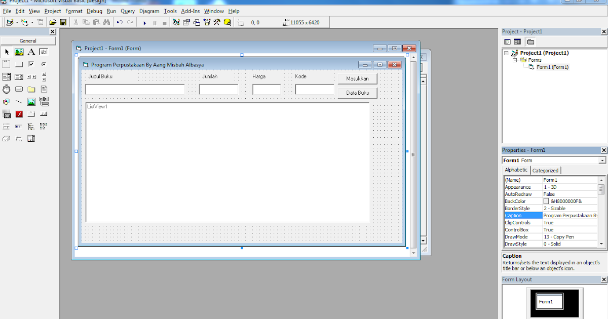 Membuat Database Perpustakaan Dengan Excel | membuat database excel dengan vb 6 membuat program Membuat Database Perpustakaan Dengan Excel | membuat database excel dengan vb 6 membuat program
