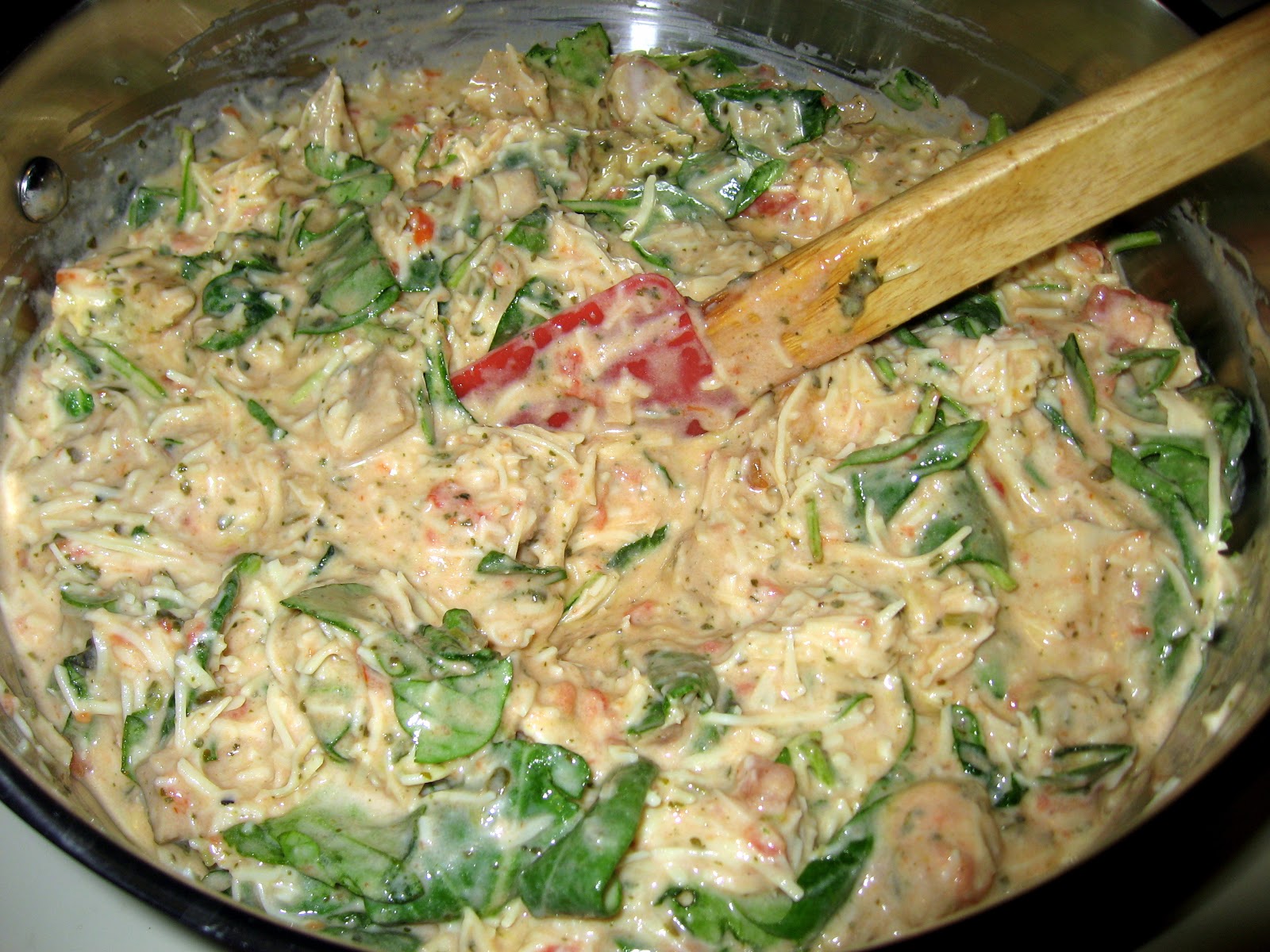 Pesto Chicken Alfredo (FREEZER MEAL)