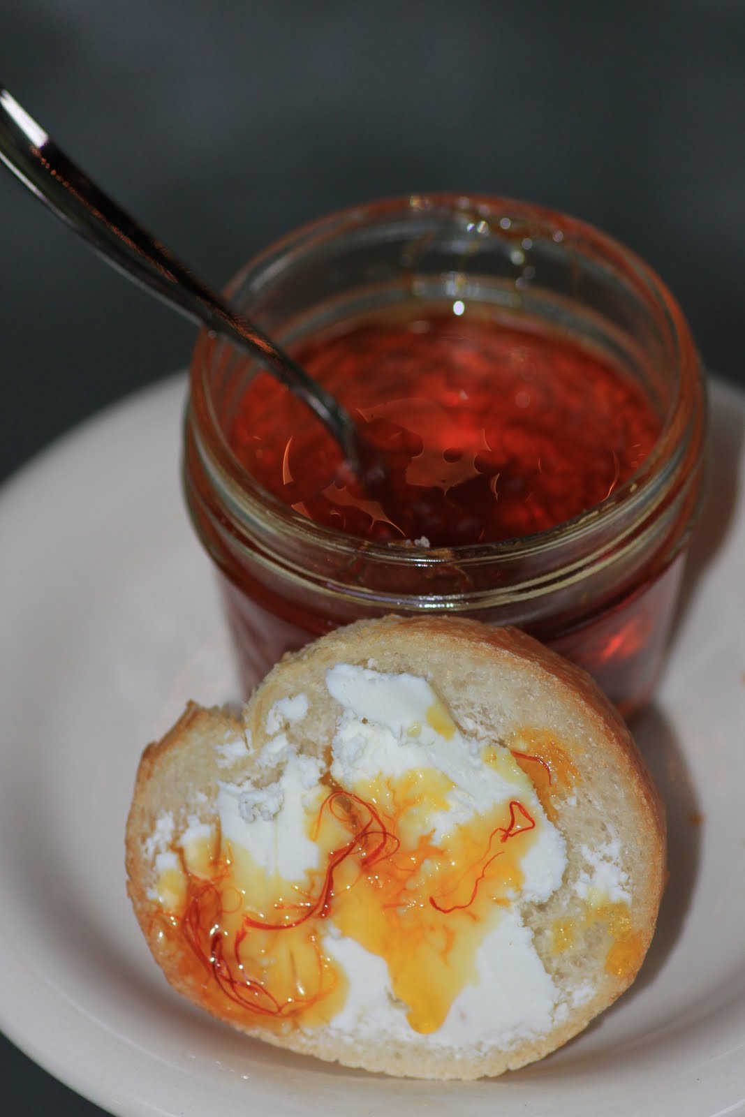 Taco Tuesday Saffron Honey and Goat Cheese Appetizer