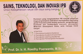 Roedhy Poerwanto, Bakal Calon Rektor IPB 2012-2017