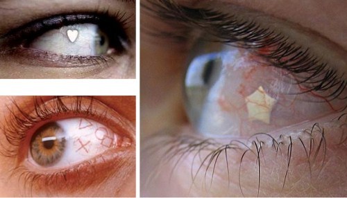 jewels in eye