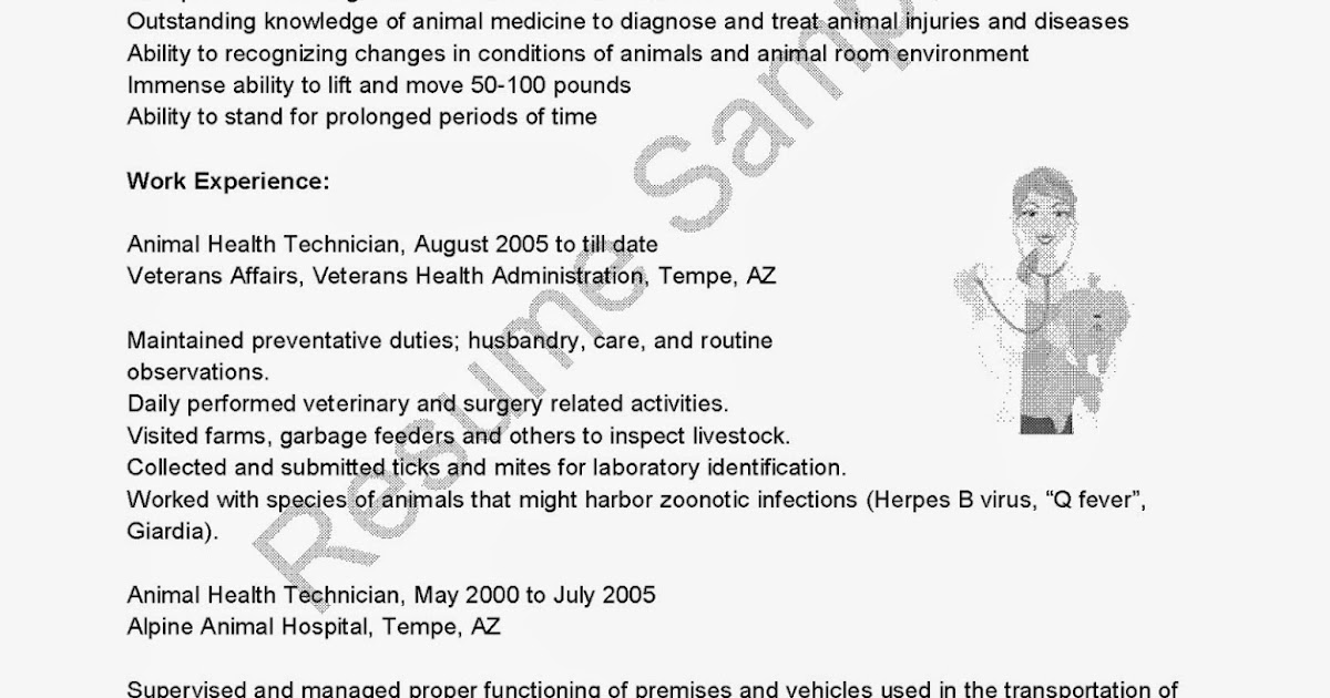 psychiatric technician resumes