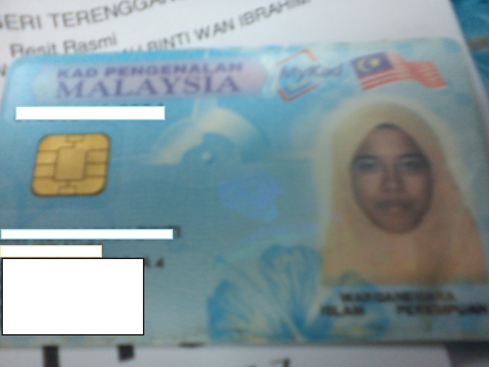 Safiah Ibrahim Tukar kad pengenalan lama ke kad pengenalan baru