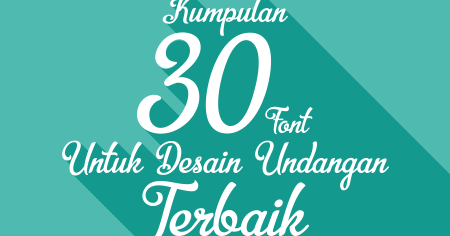 Download Corel Draw Master Kumpulan 30 Font Untuk Desain Undangan Terbaik SVG Cut Files