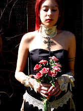 SteamPunk Wedding Dress and Collar...