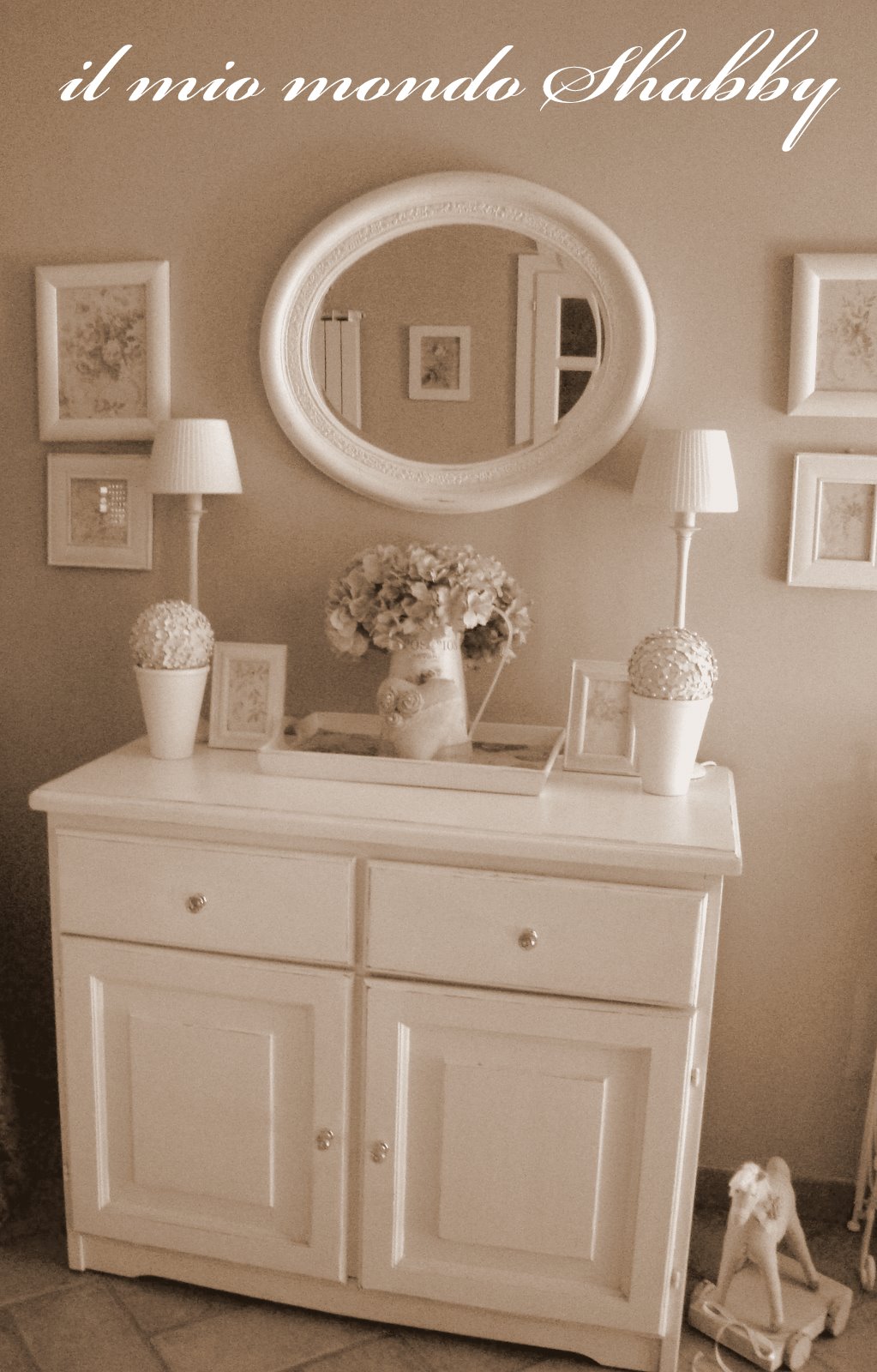 IL MIO MONDO SHABBY La credenza della nonna