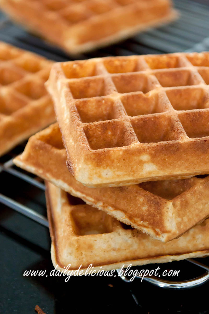dailydelicious Whole Wheat Waffles Healthier without fuss