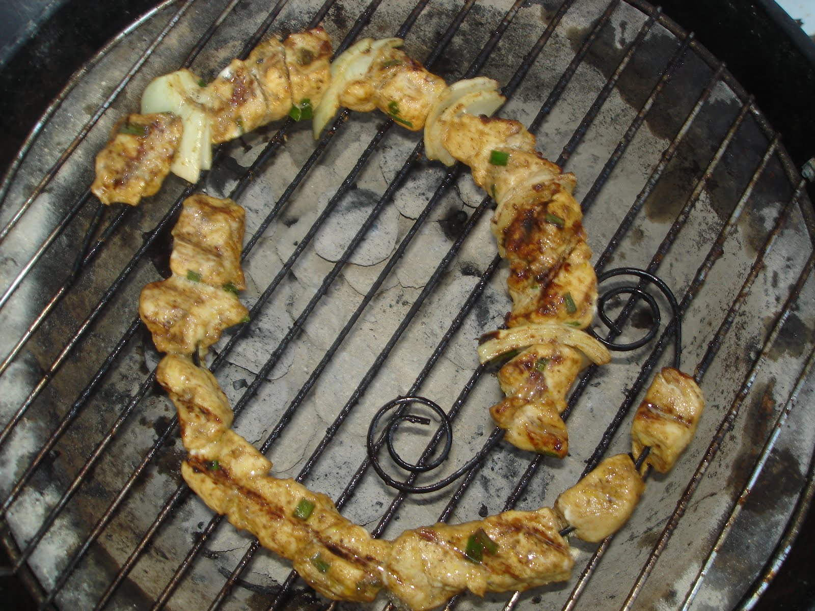 The Tiny Skillet Shawarma Chicken Kabobs