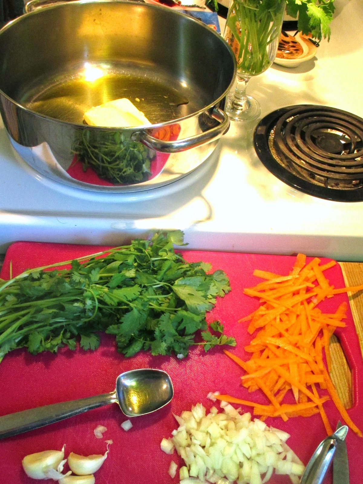 Just my Stuff Creamy Cilantro Sauce with Vodka