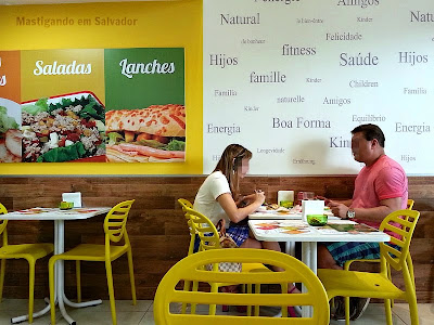 Mister Salad: Fachada da Loja so Shopping Paseo Itaigara Mister Salad: Fachada da Loja so Shopping Paseo Itaigara