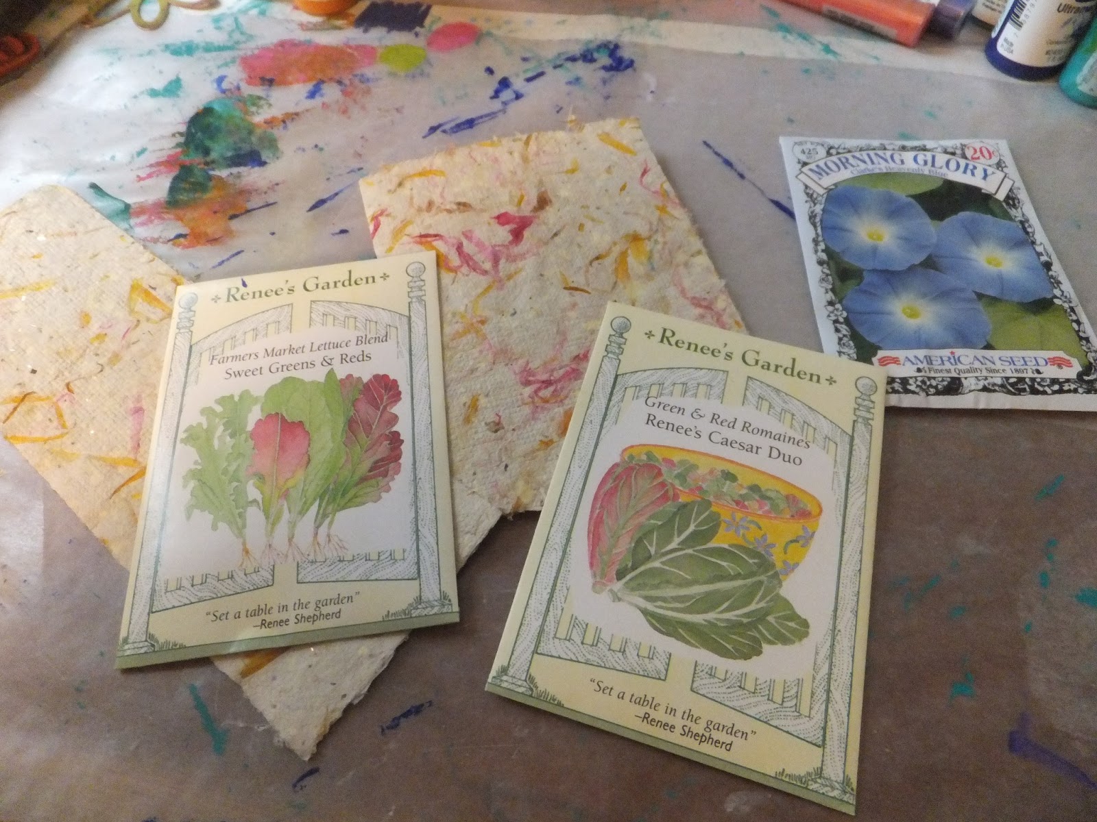 Arnold Grummer's Papermaking Brighten Someone's Day Arnold Grummer's