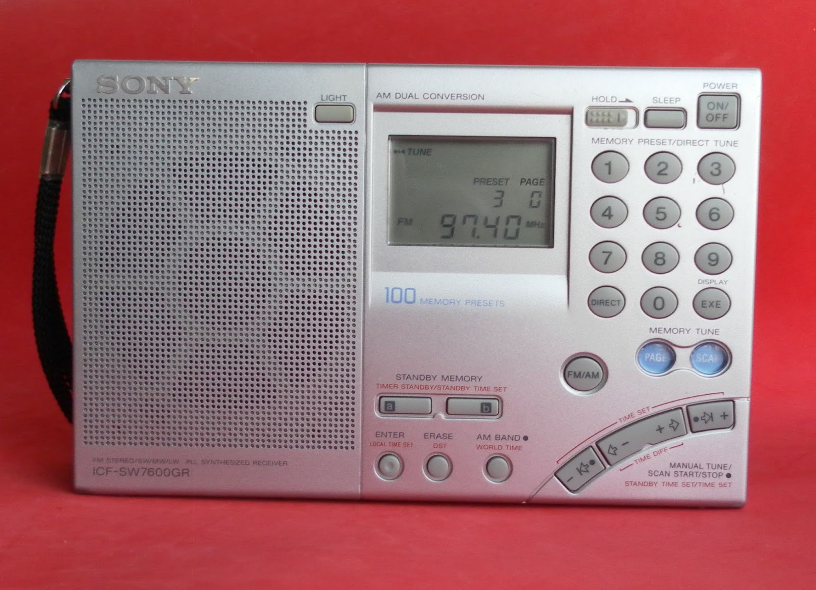 HP Forums - Sony ICF-SW7600GR Multi Band World Receiver Radio: Who 
