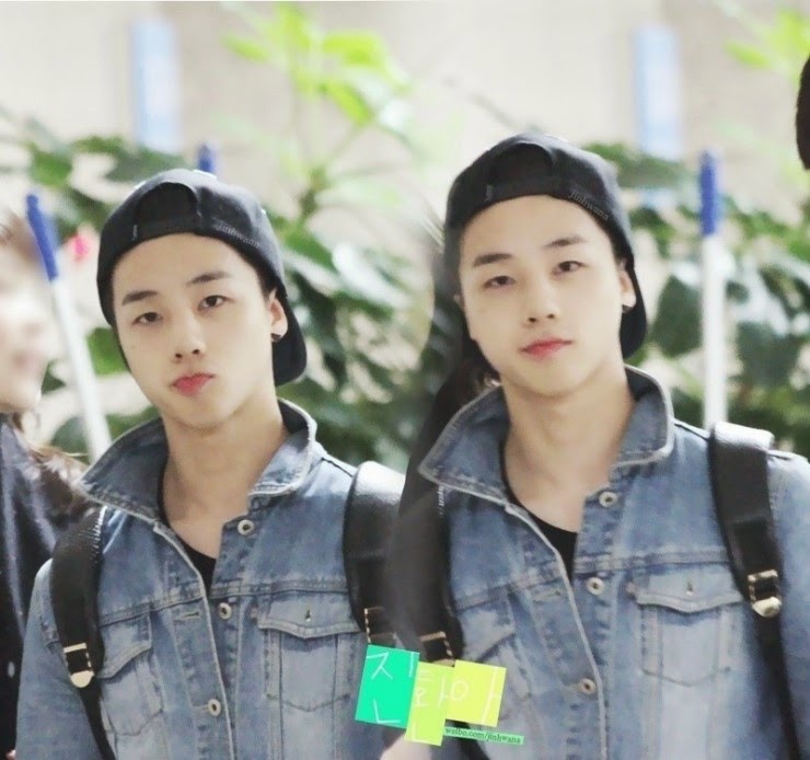 [Instiz] Rumored pictures of AOA Jimin and YG trainee Kim Jin Hwan