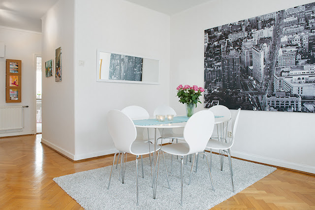 Decoración Fácil: UN SALON CON DETALLES EN TURQUESA