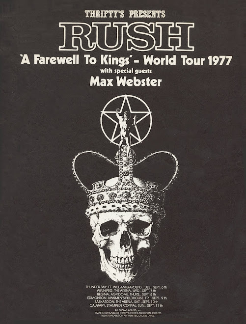 Rush - Poster 'A Farewell To Kings Tour 1977'