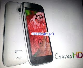 Micro Max Canvas 2 HD A116